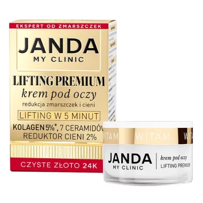 Janda Lifting Premium przeciwzmarszczkowy krem pod oczy 15ml