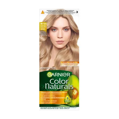 Garnier Color Naturals trwała farba do włosów 9.13 Bardzo Jasny Beżowy Blond