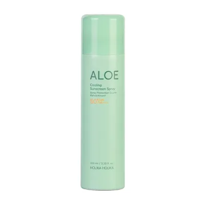 Holika Holika Aloe nawilżająco-chłodzący spray przeciwsłoneczny z filtrem SPF50+/ PA++++ 100 ml