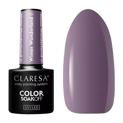 Claresa Soak Off lakier hybrydowy Winter Wonderland 8 5g