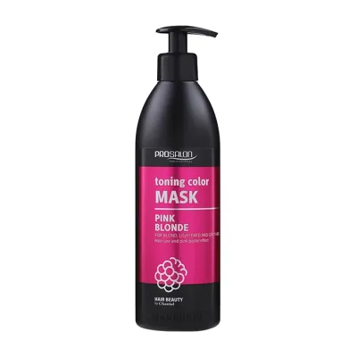 Prosalon Professional Pink Blonde maska do włosów blond, rozjaśnianych i siwych 500 g