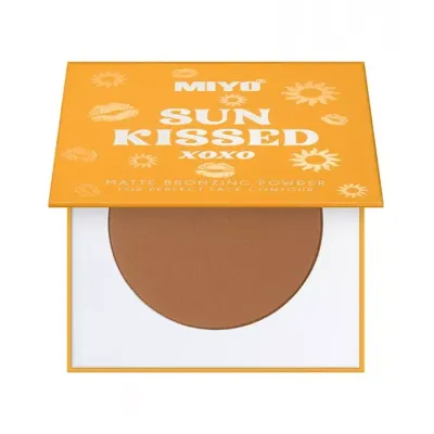 MIYO SUN KISSED MATOWY PUDER BRĄZUJĄCY 01 WARM BRONZE 10G
