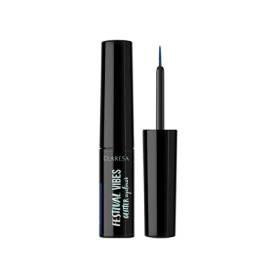Claresa Festival Vibes brokatowy eyeliner 02 Blueglow 4g