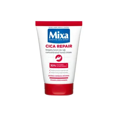 Mixa Cica Repair+ bogaty krem do rąk do skóry uwrażliwionej 50 ml