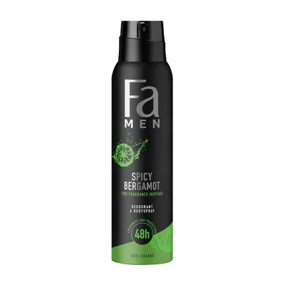 Fa Men Spicy Bergamot dezodorant w sprayu dla mężczyzn 150ml