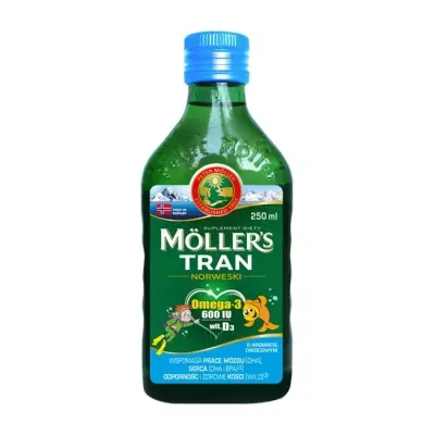 MOLLER’S TRAN NORWESKI SUPLEMENT DIETY OWOCOWY 250ML