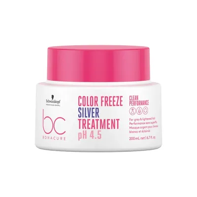 SCHWARZKOPF BC BONACURE COLOR FREEZE SILVER MASKA DO WŁOSÓW 200ML