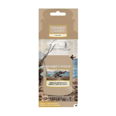 Yankee Candle Car Jar zapach do samochodu Amber & Sandalwood