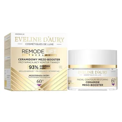Eveline Cosmetics D’Aury RemodeLift Therapy ceramidowy mezo-booster przywracający kontur twarzy 60+ 50 ml