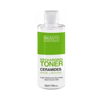Beauty Formulas Recharging Ceramides tonik do twarzy 150 ml