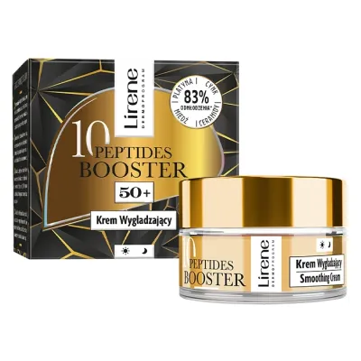 Lirene 10 Peptides Booster krem wygładzający 50+ 50 ml