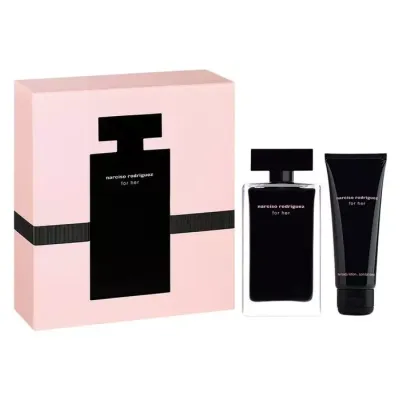 Narciso Rodriguez For Her woda toaletowa spray 100ml + balsam do ciała 75ml