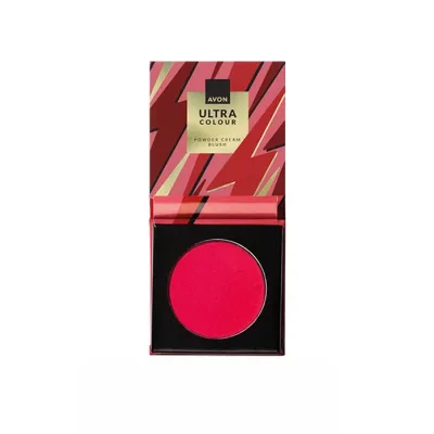 Avon Ultra Colour The Red One kremowo-pudrowy róż do policzków 5 g