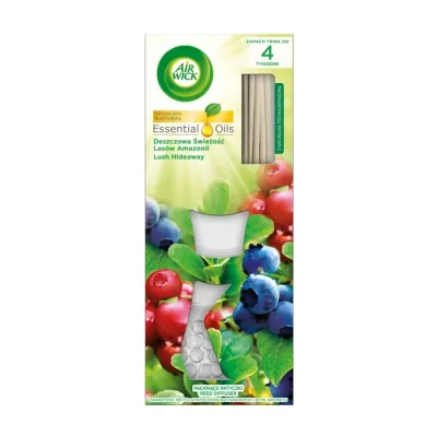 Air Wick patyczki zapachowe Deszczowa Świeżość Lasów Amazonii 30 ml
