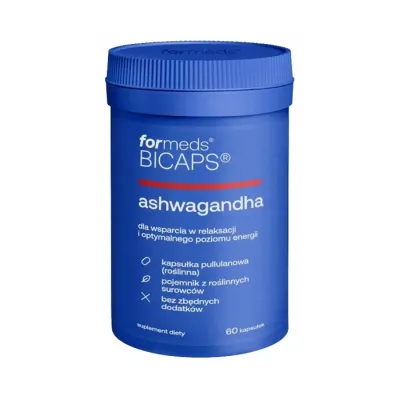 ForMeds BICAPS ashwagandha suplement diety 60 kapsułek