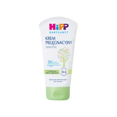 HiPP Babysanft Sensitive krem pielęgnacyjny do twarzy i ciała dla dzieci 75 ml