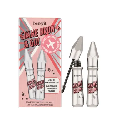 Benefit Cosmetics Gimme Brow+ żel do brwi 3 Neutral Light Brown 2 x 3 g