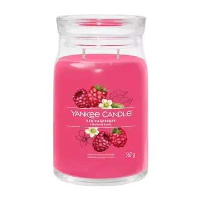 Yankee Candle Signature duża świeca zapachowa Red Raspberry 567 g