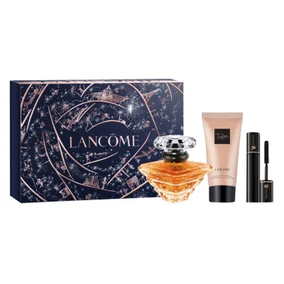 Lancome Tresor woda perfumowana spray 30ml + balsam do ciała 50ml + Hypnose tusz do rzęs 2ml