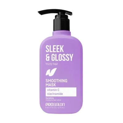 Prosalon Professional Sleek & Glossy wygładzająca maska do włosów 375ml