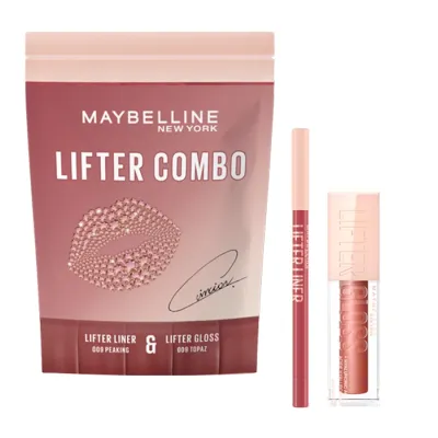 Maybelline x Cincior Lifter Combo zestaw konturówka do ust 09 1,2 g + błyszczyk do us Lifter Gloss 09 5,4 ml