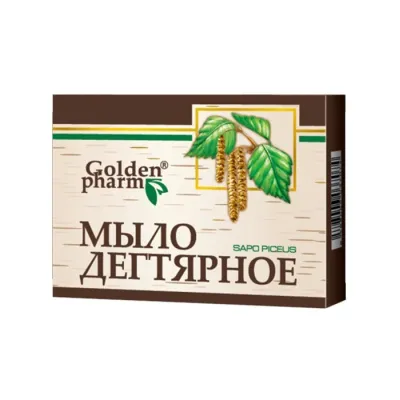 GoldenPharm dziegciowe mydło w kostce Premium 70g