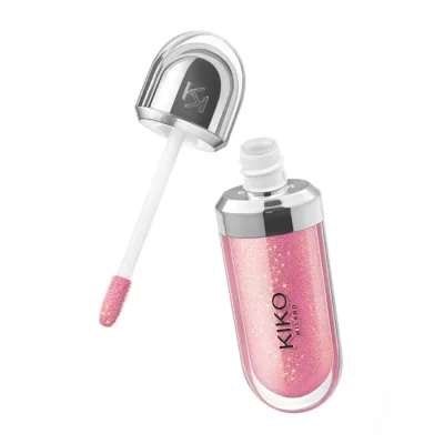 KIKO Milano 3D Hydra Lipgloss błyszczyk powiększający usta 26 Sparkling Hibiscus Pink 6,5ml