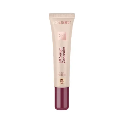 Brush Up 2in1 Lift Serum Concealer korektor-serum z peptydem liftingującym 1W Warm Nude 12 ml
