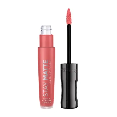 RIMMEL STAY MATTE POMADKA W PŁYNIE 600 CORAL SASS 5,5ML