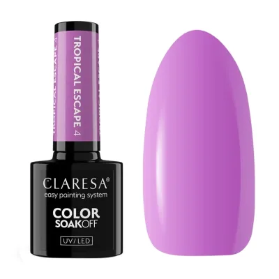 Claresa Soak Off lakier hybrydowy Tropical Escape 4 5 g