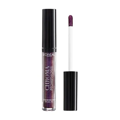 L'Oréal Paris Chroma Morphose brokatowy błyszczyk do ust 04 Deep Venom 3 ml