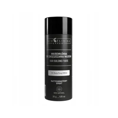 Bioelixire Expert mikrowłókna bawełniane do zagęszczania włosów Biały/Siwy 30 g