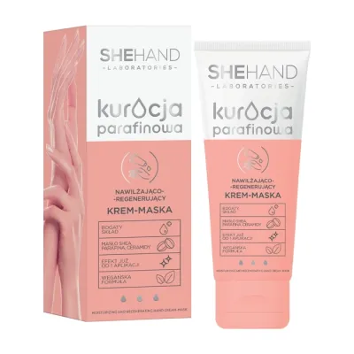 SheHand Kuracja Parafinowa nawilżająco-regenerujący krem-maska do dłoni 75ml