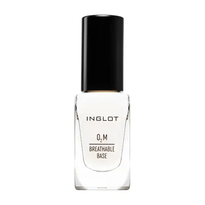 Inglot O2M Breathable Nail Enamel oddychająca baza do paznokci 11ml