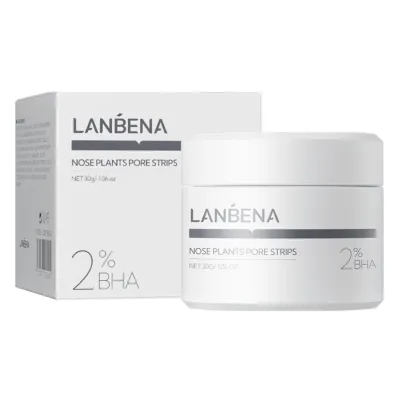 Lanbena Nose Plants Pore Strips 2% BHA maseczka na nos 30 g