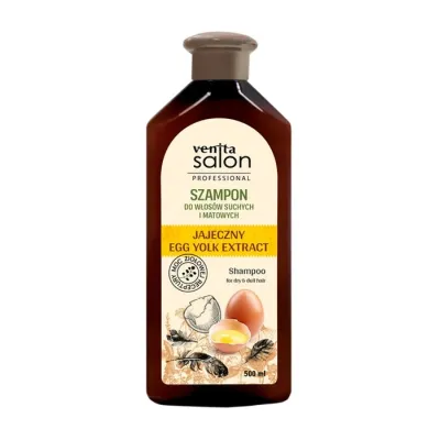Venita Salon Professional szampon do włosów suchych i matowych Jajeczny 500ml