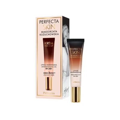 Perfecta Skin Małgorzata Kożuchowska liftingująco-rozświetlający krem pod oczy 50+/60+ 15ml