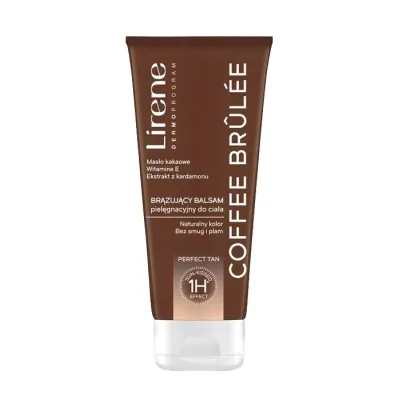Lirene Perfect Tan brązujący balsam do ciała Coffee Brulee 200 ml