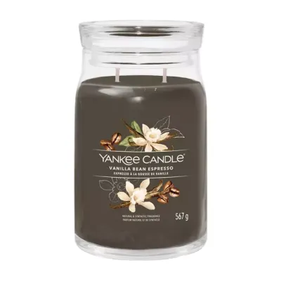 Yankee Candle Signature duża świeca zapachowa Vanilla Bean Espresso 567 g