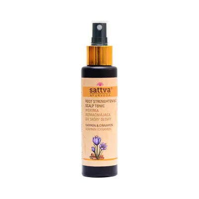 Sattva Ayurveda wcierka do włosów Szafran i Cynamon 100ml