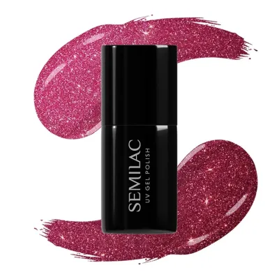 Semilac Magnetic Glow Cat Eye lakier hybrydowy 330 Magnetic Look 7 ml