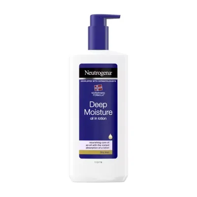 NEUTROGENA DEEP MOISTURE GŁĘBOKO NAWILŻAJĄCY BALSAM Z OLEJKIEM SUCHA SKÓRA 400ML