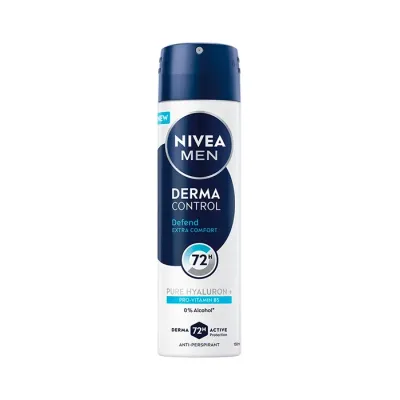 NIVEA MEN Derma Control antyperspirant w sprayu dla mężczyzn Defend 150 ml
