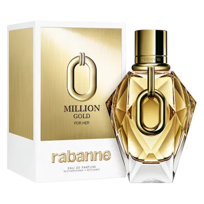 Rabanne Million Gold for Her woda perfumowana spray refillable 90 ml