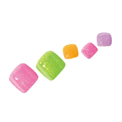 Ohora lakier hybrydowy w naklejce pedicure Ade