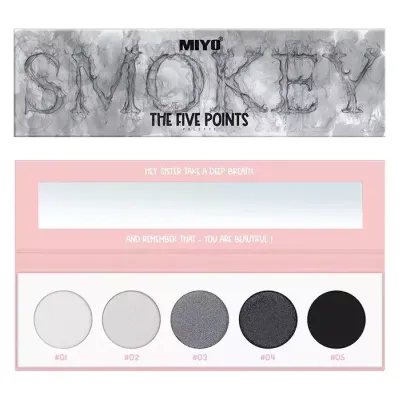 Miyo Five Points paleta 5 cieni do powiek 02