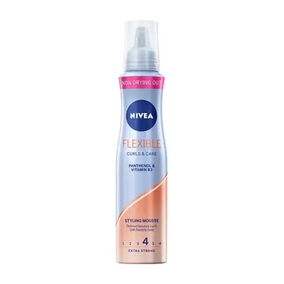NIVEA Flexible Curls&Care Mousse pianka do włosów 150 ml