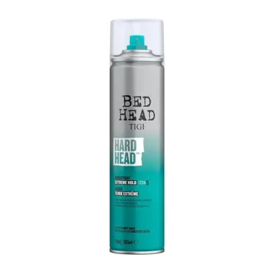 TIGI BED HEAD HARD HEAD EXTRA STRONG HOLD LAKIER DO WŁOSÓW 385ML