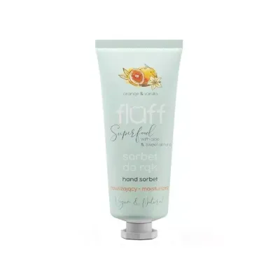 Fluff nawilżający sorbet do rąk Pomarańcza z Wanilią 50 ml