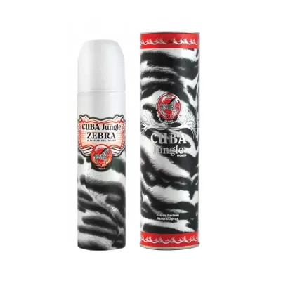 CUBA JUNGLE ZEBRA FOR WOMEN WODA PERFUMOWANA SPRAY 100ML